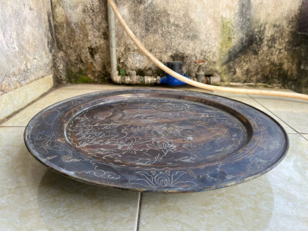 MÂM ĐỒNG 3 CHÂN CŨ XƯA - Hình ảnh 6