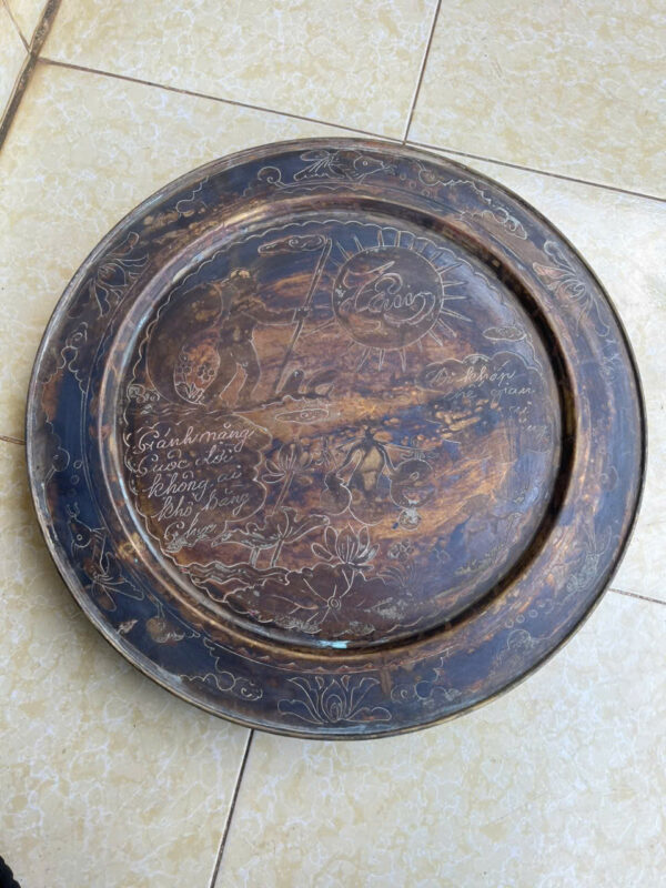MÂM ĐỒNG 3 CHÂN CŨ XƯA
