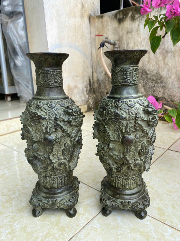 CẶP BÌNH ĐỒNG SONG L-ONG