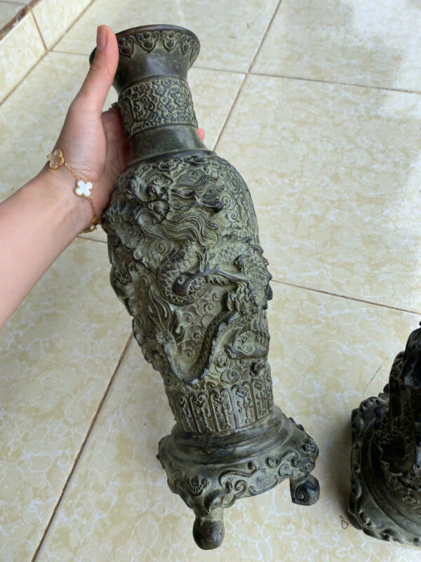 CẶP BÌNH ĐỒNG SONG L-ONG - Hình ảnh 6