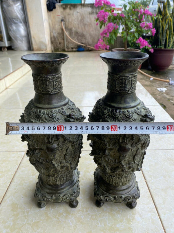 CẶP BÌNH ĐỒNG SONG L-ONG - Hình ảnh 3
