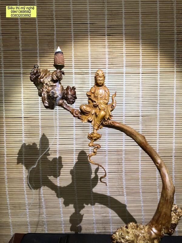 Quan thế âm bồ tát nu trâm vàng dáng độc lạ - Hình ảnh 2