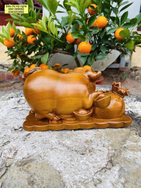 Tượng Heo tài lộc - Hình ảnh 2