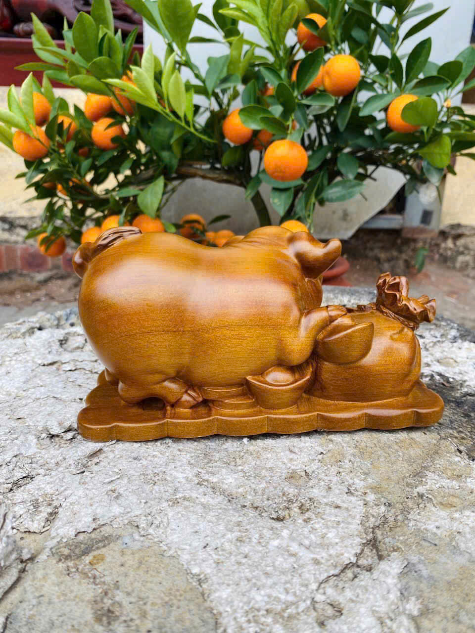 Tượng Heo tài lộc - Ảnh 2