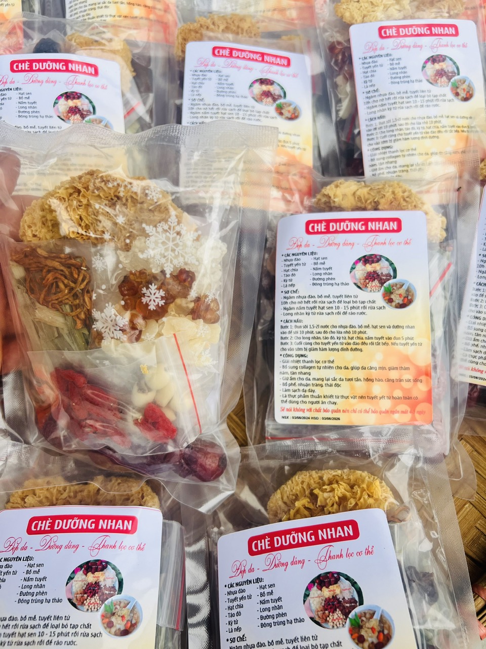 TRÀ DƯỠNG NHAN TUYẾT YẾN NHỰA ĐÀO - Ảnh 4