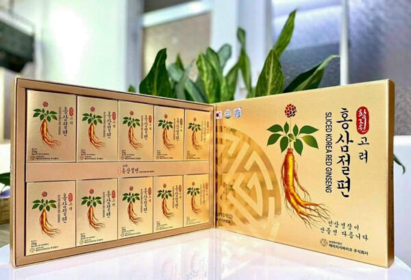 Hồng sâm lát SLICED KOREA RED GINSENG - Hình ảnh 2