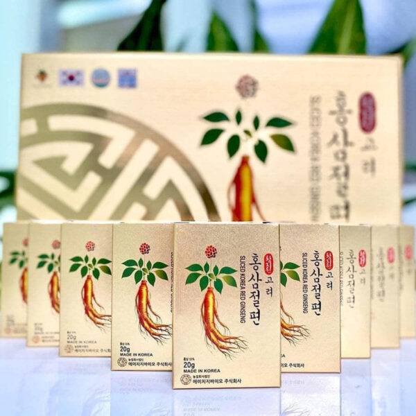 Hồng sâm lát SLICED KOREA RED GINSENG - Hình ảnh 4