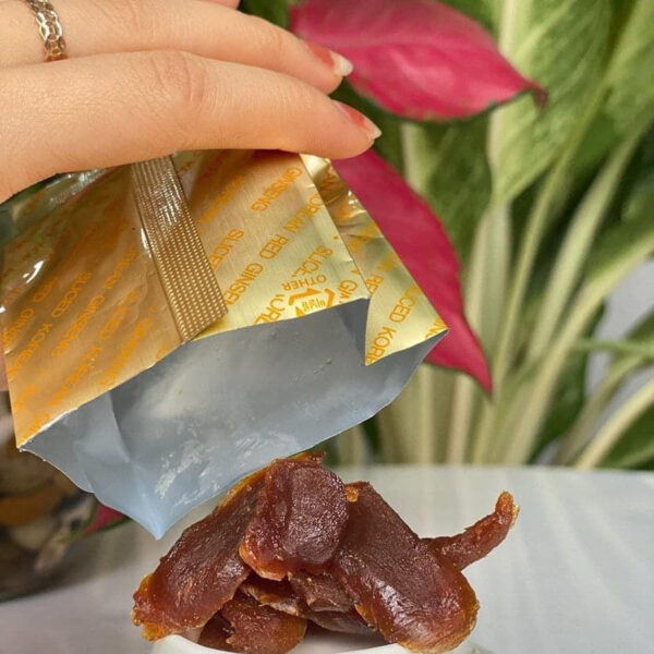 Hồng sâm lát SLICED KOREA RED GINSENG - Hình ảnh 5
