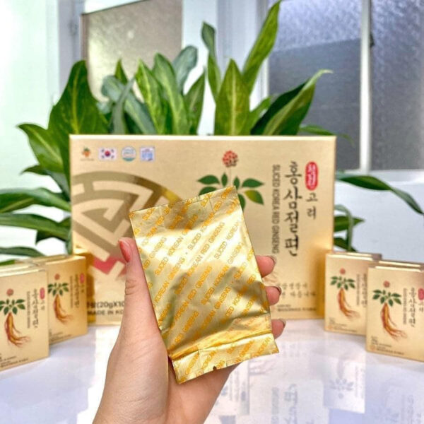 Hồng sâm lát SLICED KOREA RED GINSENG - Hình ảnh 6