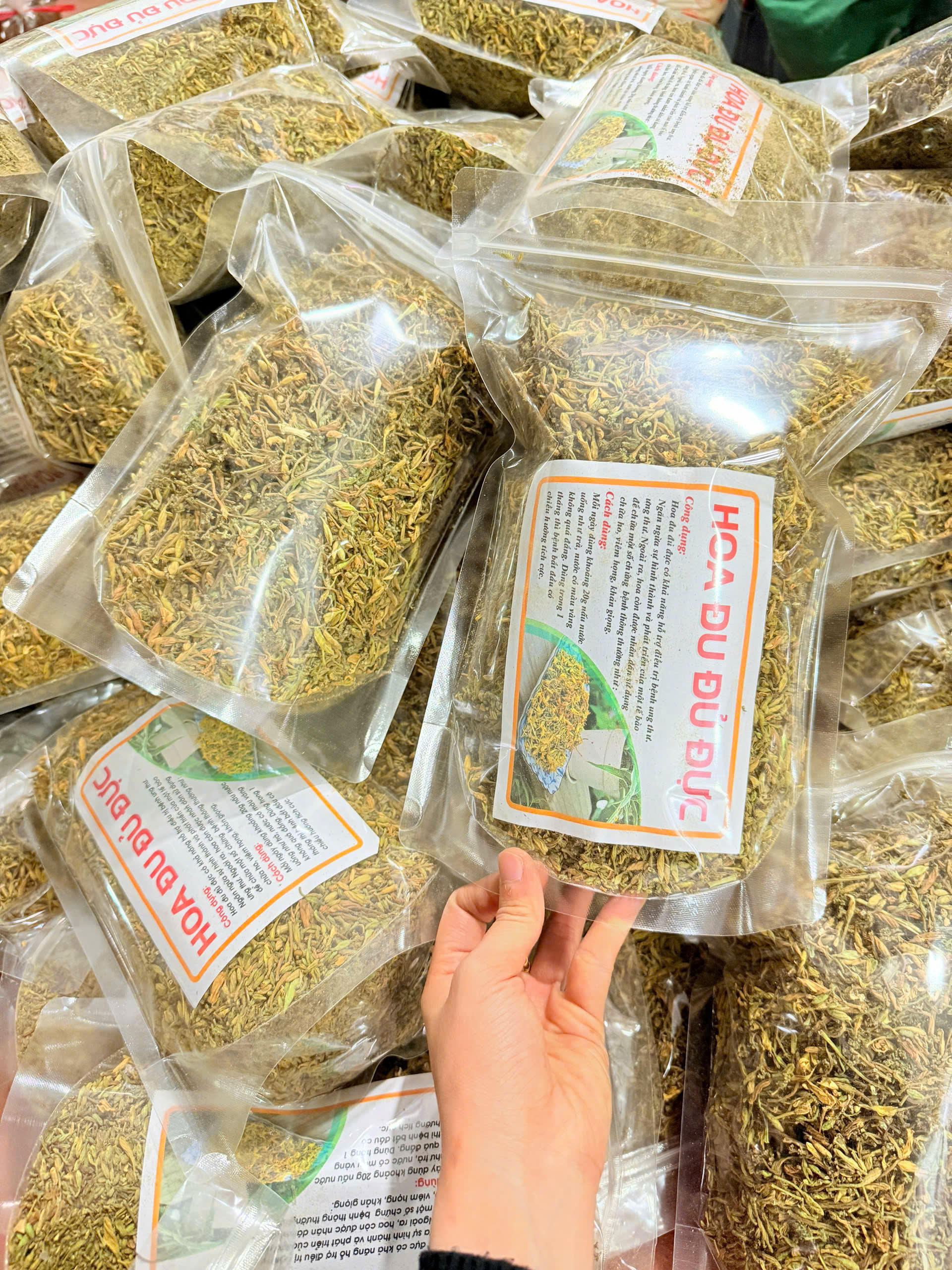 Hoa Đu Đủ Đực Khô