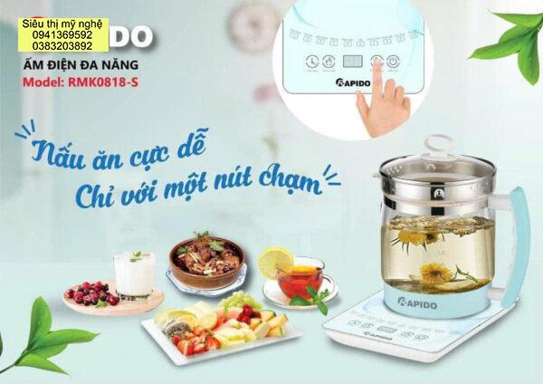 Ấm điện đa năng Rapido - Hình ảnh 2