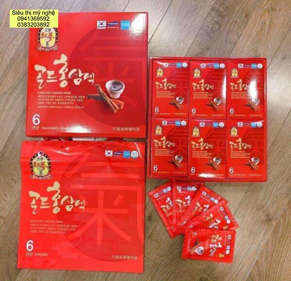 NƯỚC UỐNG HỒNG SÂM GÓI DREAM - Hình ảnh 8