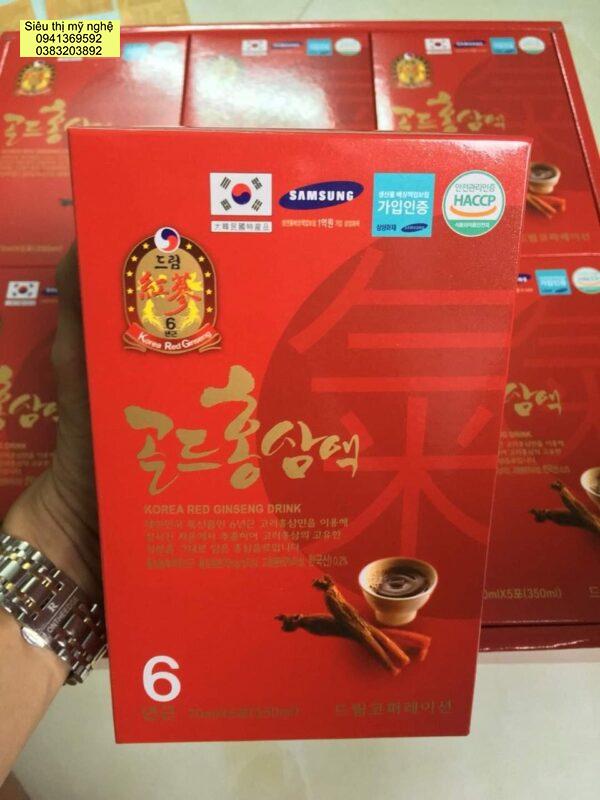 NƯỚC UỐNG HỒNG SÂM GÓI DREAM