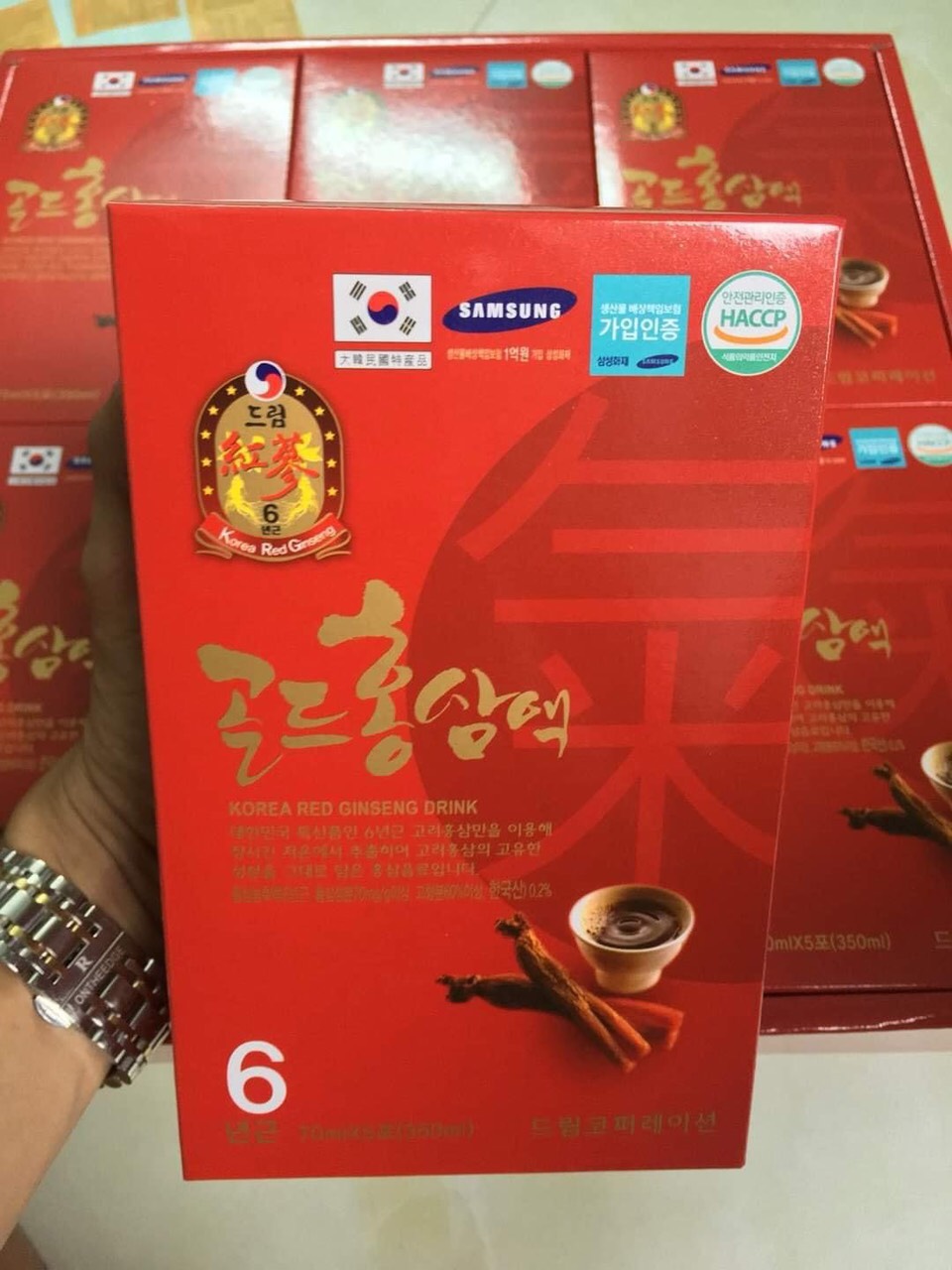 NƯỚC UỐNG HỒNG SÂM GÓI DREAM