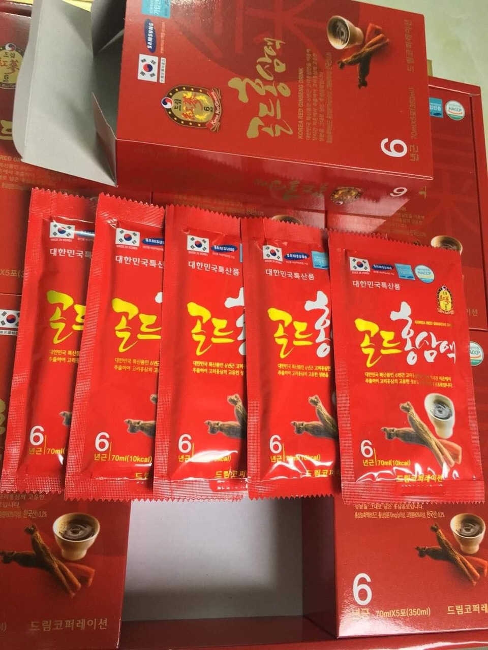 NƯỚC UỐNG HỒNG SÂM GÓI DREAM - Ảnh 3