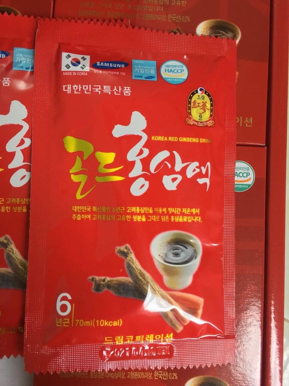 NƯỚC UỐNG HỒNG SÂM GÓI DREAM - Ảnh 4