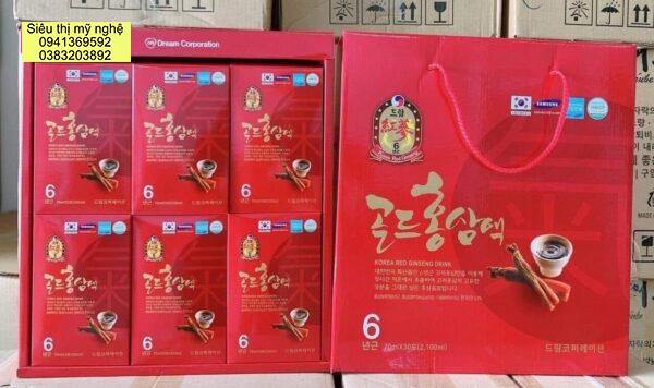 NƯỚC UỐNG HỒNG SÂM GÓI DREAM - Hình ảnh 6
