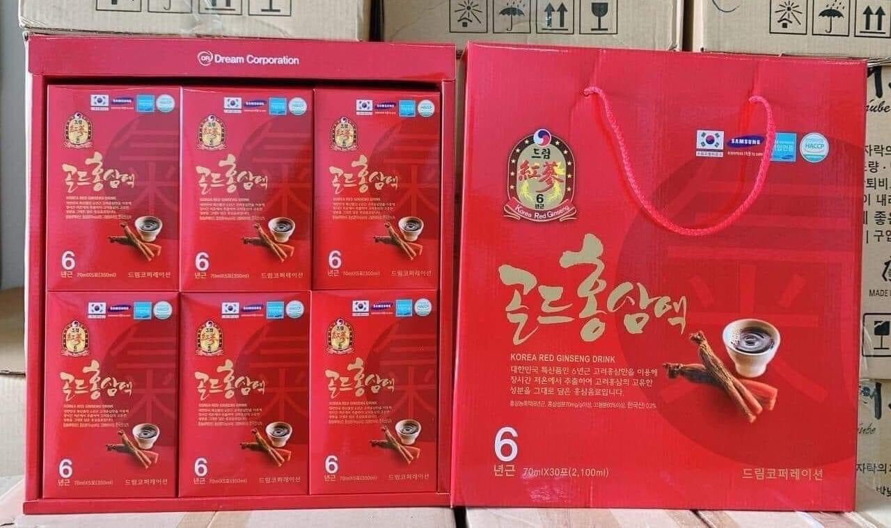 NƯỚC UỐNG HỒNG SÂM GÓI DREAM - Ảnh 6