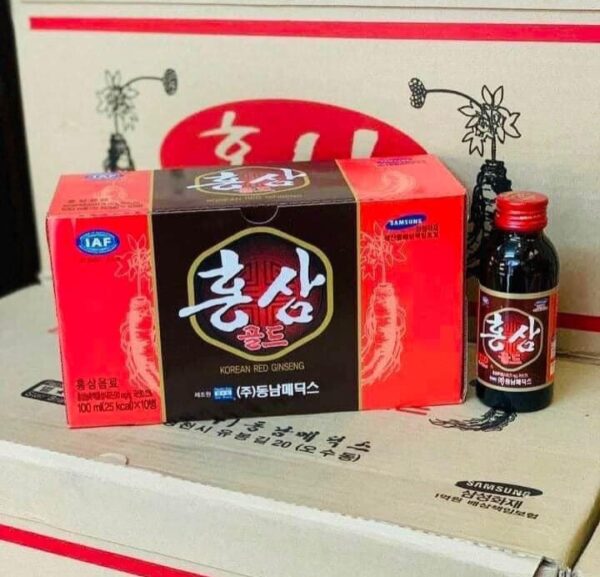 NƯỚC HỒNG SÂM CHAI HÀN QUỐC