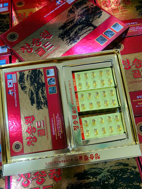 TINH DẦU THÔNG ĐỎ CAO CẤP CHEONG SONG WON GOLD - Hình ảnh 4