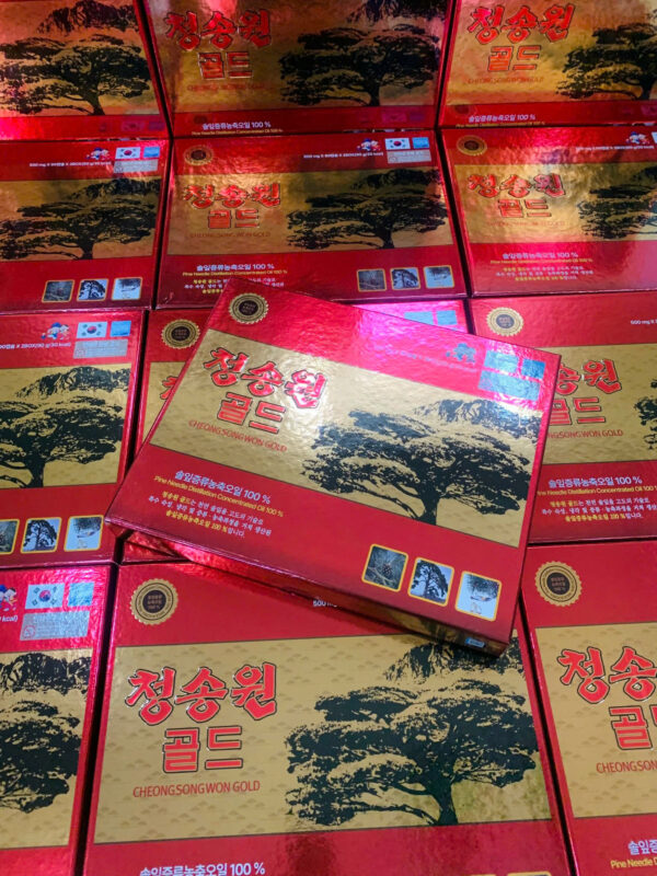 TINH DẦU THÔNG ĐỎ CAO CẤP CHEONG SONG WON GOLD - Hình ảnh 6