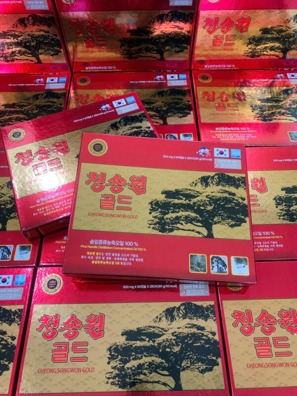 TINH DẦU THÔNG ĐỎ CAO CẤP CHEONG SONG WON GOLD