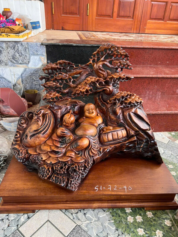 Di lặc ngự gốc cây tùng - Hình ảnh 3