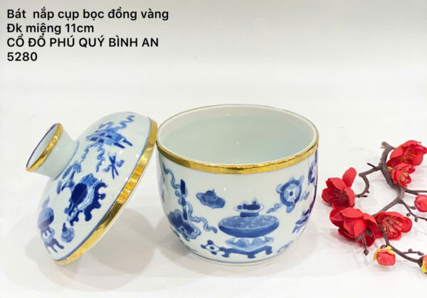 Bắt nắp cụp bọc đồng vàng