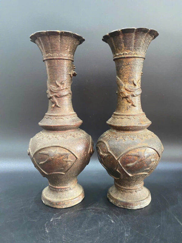 CẶP BÌNH ĐỒNG CŨ