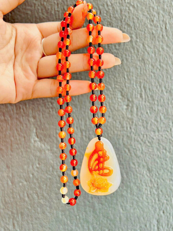 Dây đeo cổ chalcedony - Hình ảnh 3