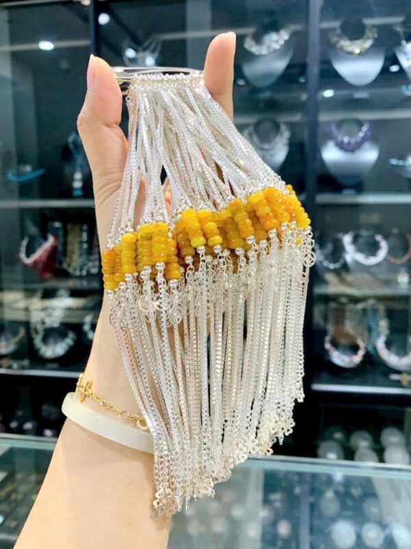 Lắc bạc đồng điếu bánh xe - Hình ảnh 8