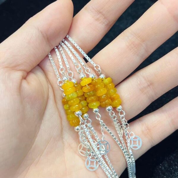 Lắc bạc đồng điếu bánh xe - Hình ảnh 2