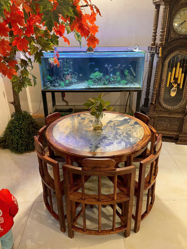 Bàn Ghế gỗ Cẩm Ván - Hình ảnh 6