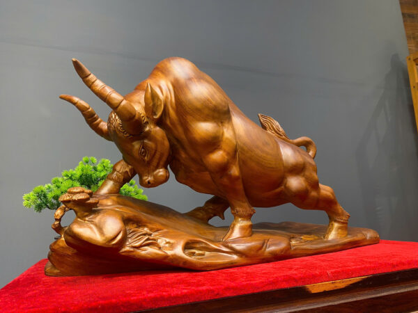Bò Tót Gỗ Ngọc Am