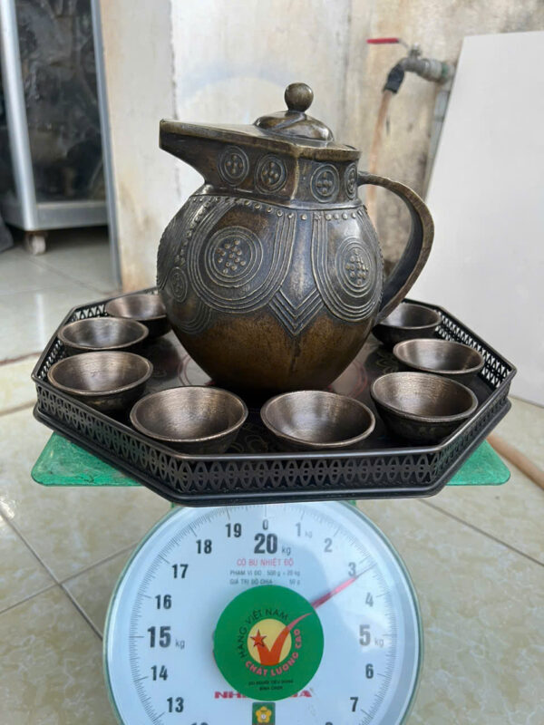 BỘ TRÀ ĐỒNG ĐỊA CHỦ CŨ XƯA - Hình ảnh 4