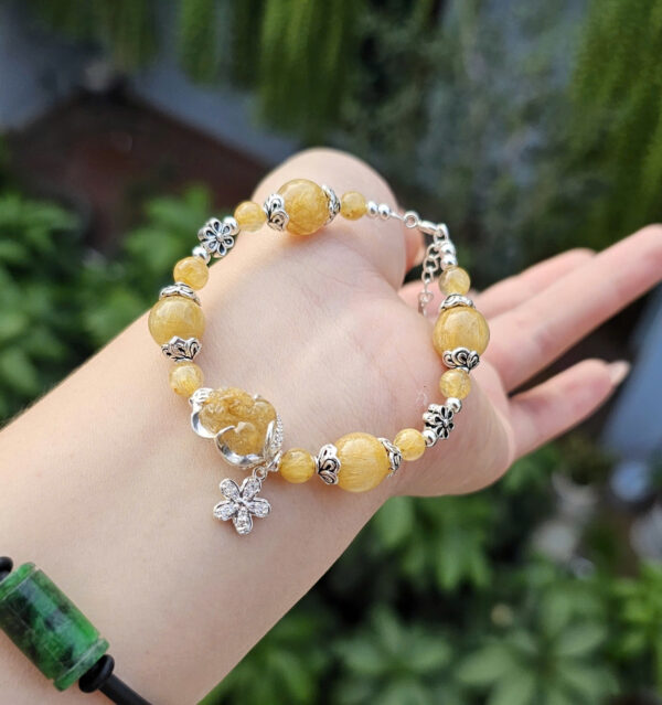Tỳ hưu Tóc vàng bọc bạc