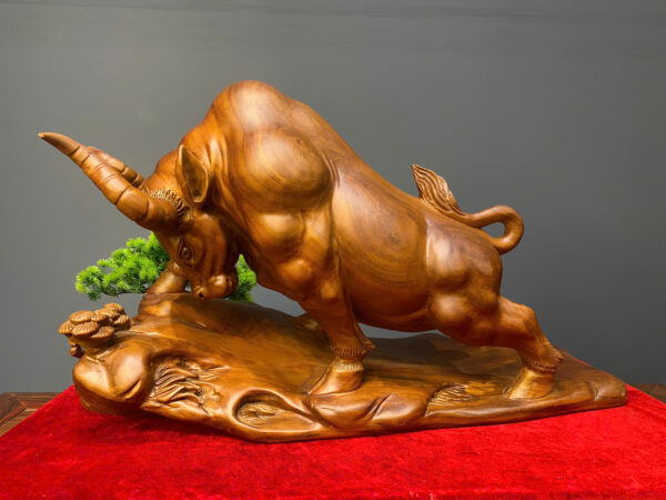 Bò Tót Gỗ Ngọc Am - Hình ảnh 3