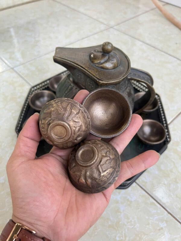 BỘ TRÀ ĐỒNG ĐỊA CHỦ CŨ XƯA - Hình ảnh 6