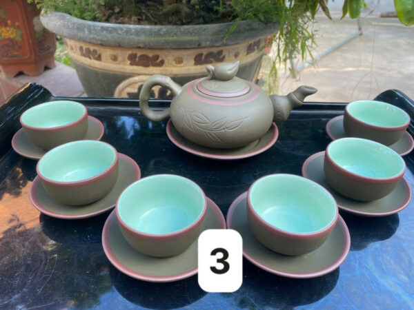 Ấm chén Tử Sa Lòng Xanh - Hình ảnh 4
