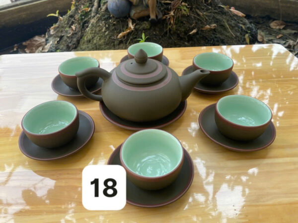 Ấm chén Tử Sa Lòng Xanh - Hình ảnh 3