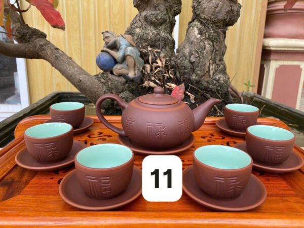 Ấm chén Tử Sa Lòng Xanh - Hình ảnh 17