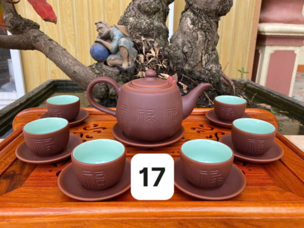 Ấm chén Tử Sa Lòng Xanh - Hình ảnh 15