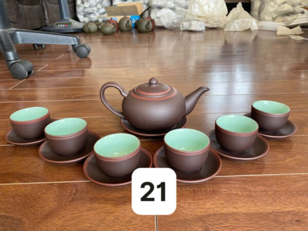 Ấm chén Tử Sa Lòng Xanh - Hình ảnh 14