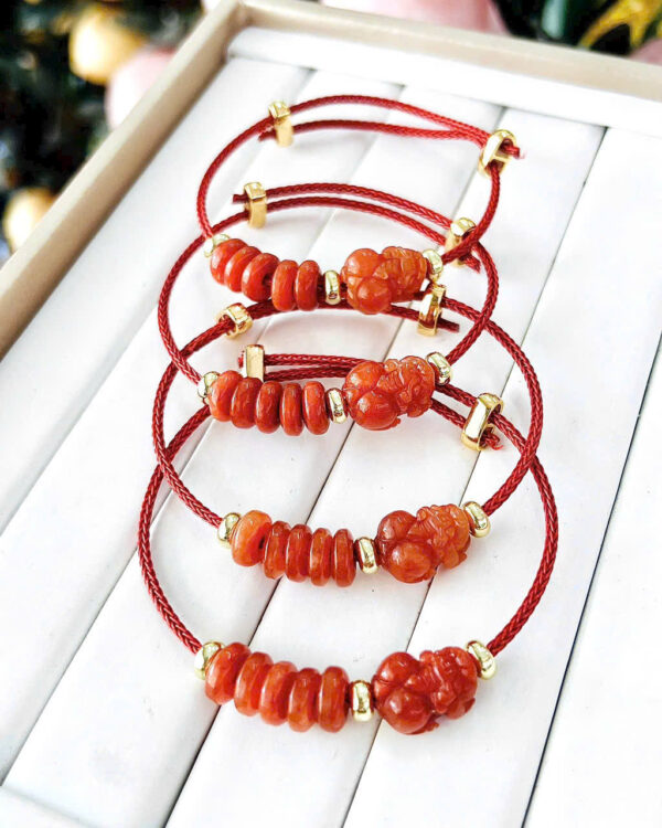 Tỳ hưu mik ngũ điếu cẩm thạch - Hình ảnh 6