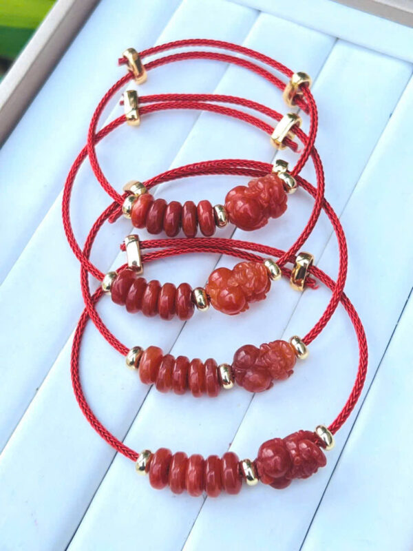 Tỳ hưu mik ngũ điếu cẩm thạch - Hình ảnh 4