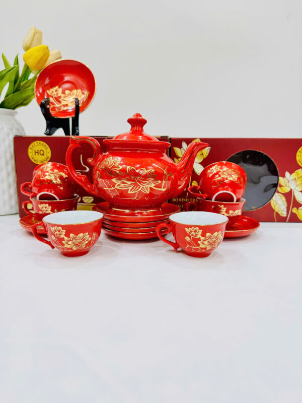 ấm hoa sen - Hình ảnh 3
