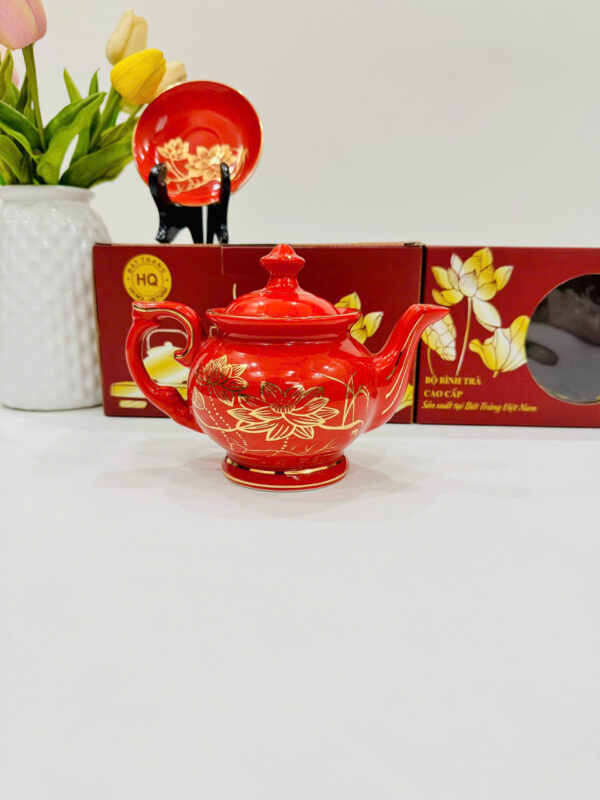 ấm hoa sen - Hình ảnh 2