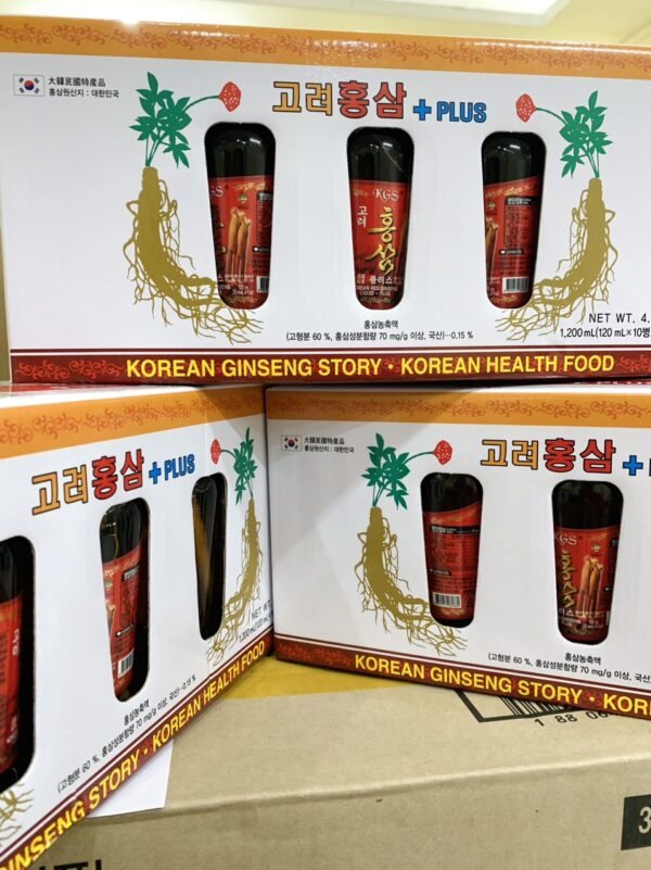 Nước Hồng Sâm Có Củ KGS Hàn Quốc - Hình ảnh 3