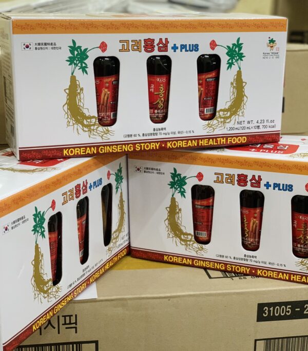 Nước Hồng Sâm Có Củ KGS Hàn Quốc - Hình ảnh 5