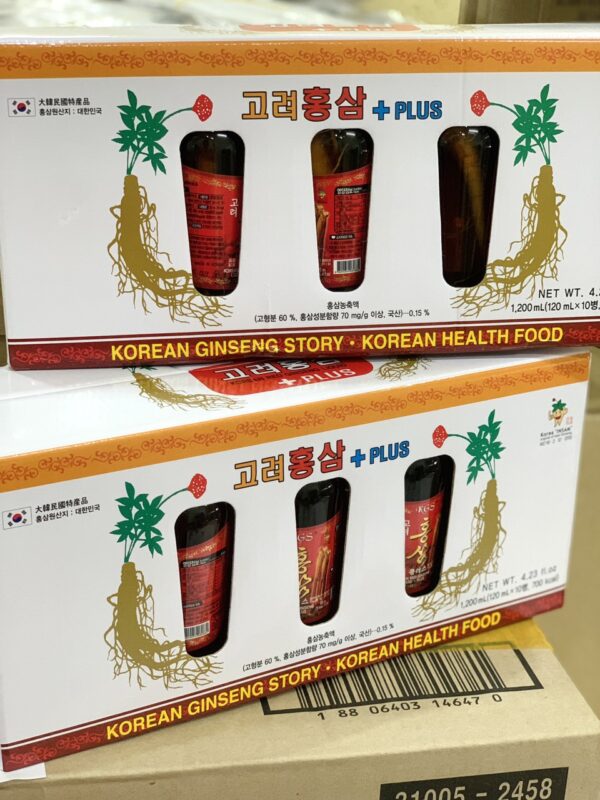 Nước Hồng Sâm Có Củ KGS Hàn Quốc - Hình ảnh 7